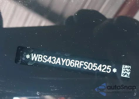 2024 BMW M3 Competition xDrive z USA, uszkodzony, nr VIN WBS43AY06RFS05425